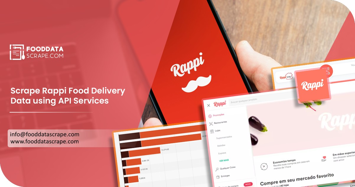 Case Study: Scrape Rappi Food Delivery Data using API Services 