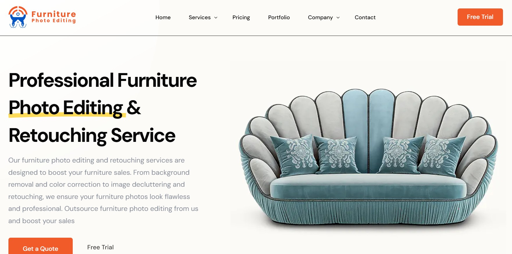 Furniture Photo Editing