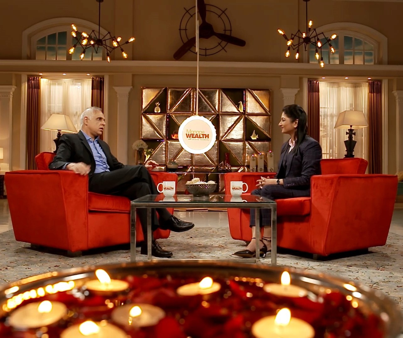 Divya in conversation with naveen tahilyani