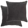 Cushions Cotton Velvet 2 pcs