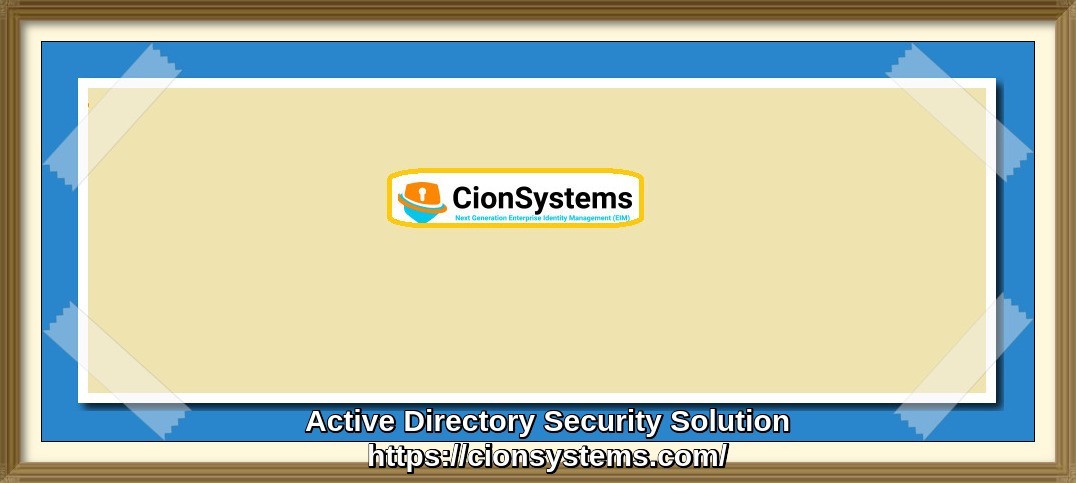 Active Directory Security Solution