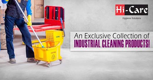 All Range of Industrial Cleaning Products in Qatar