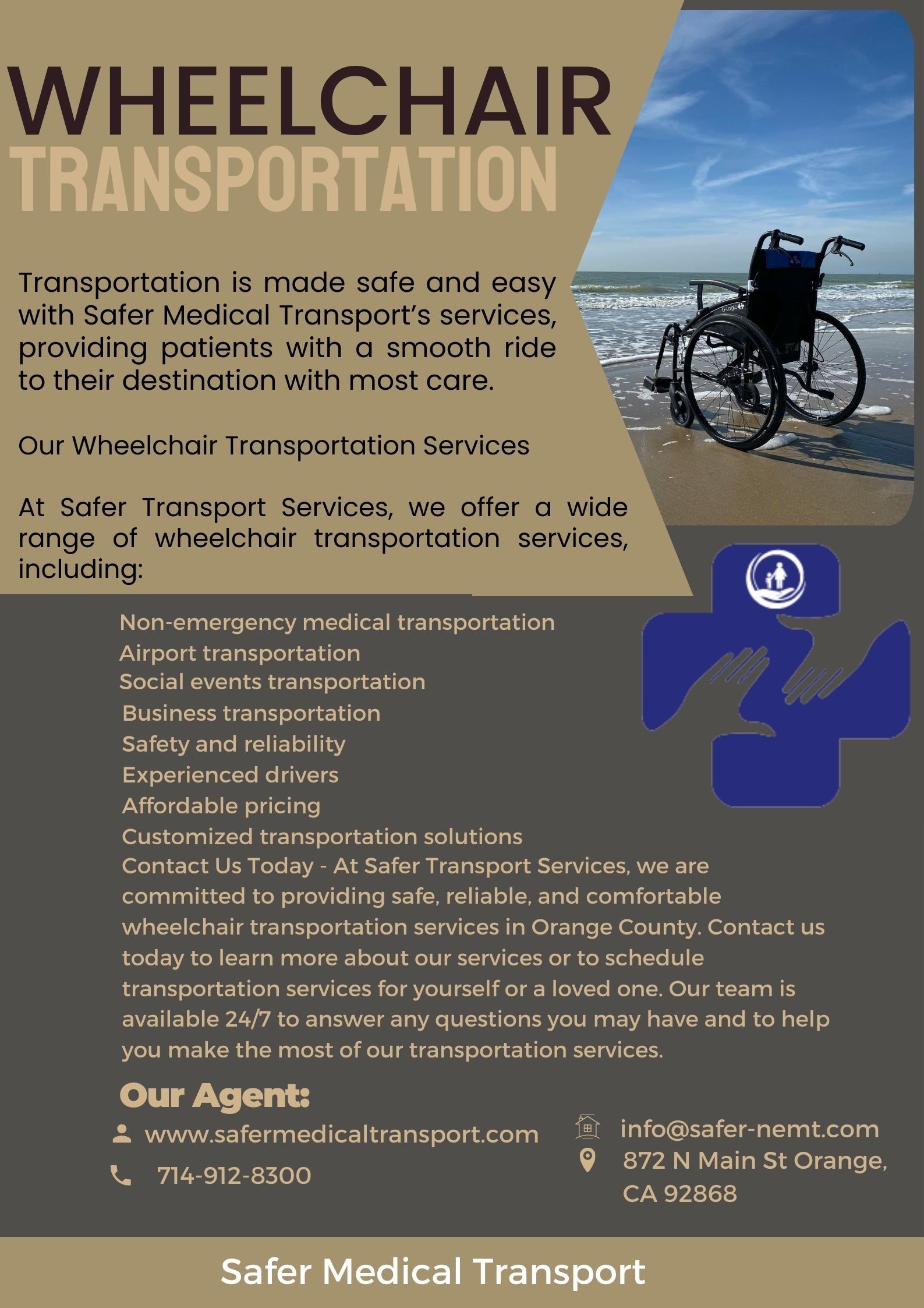 Wheelchair Transportation - Safer Medical Transport