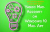 Yahoo mail account on Windows 10