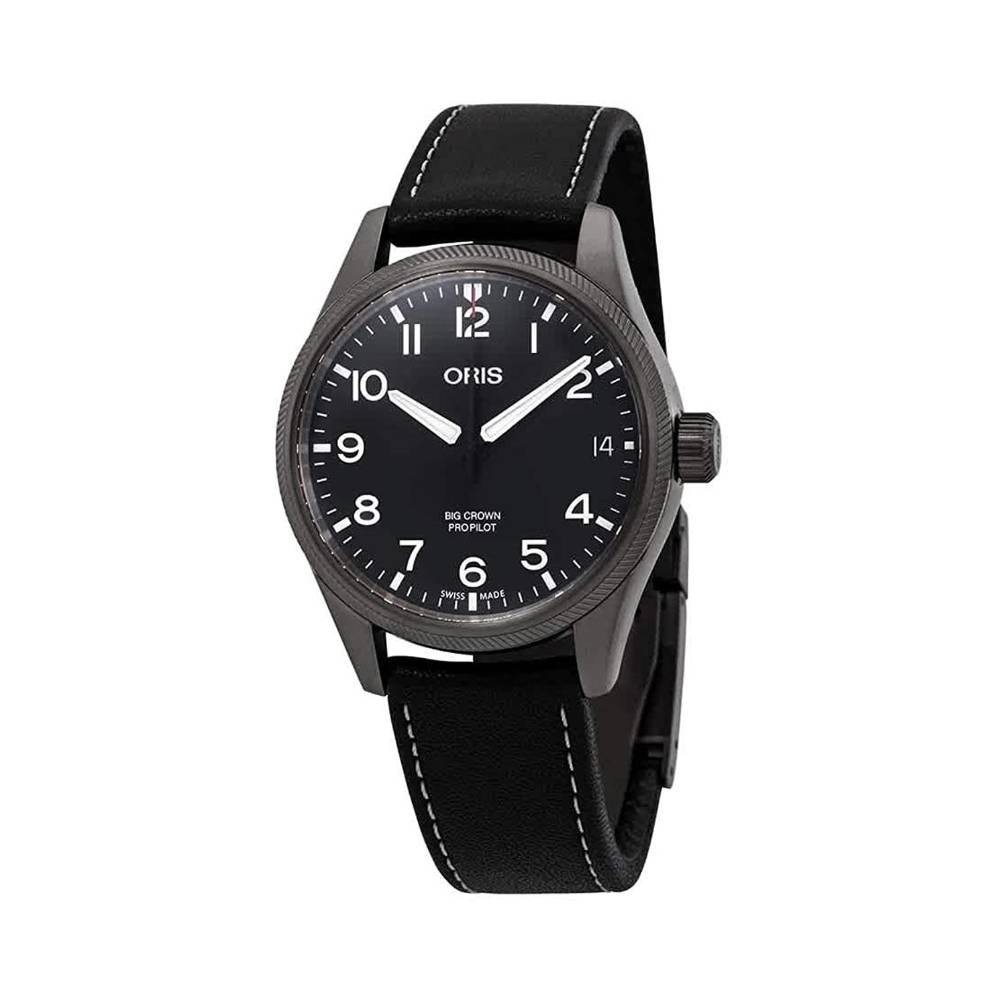 oris gfc-mens-big-crown-propilot-automatic-swiss-watch-41mm-black