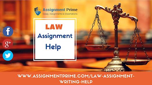 Law Assignment Help Online By Experts of Law