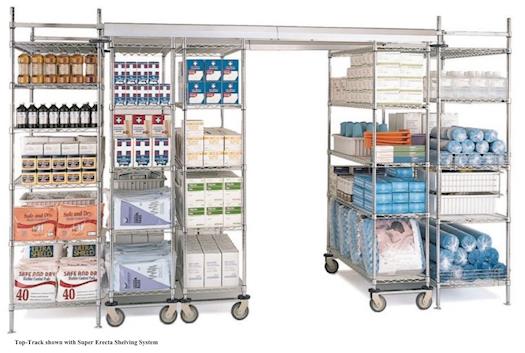 Super Erecta Top-Track System