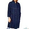 Womens Denim Trench Coat