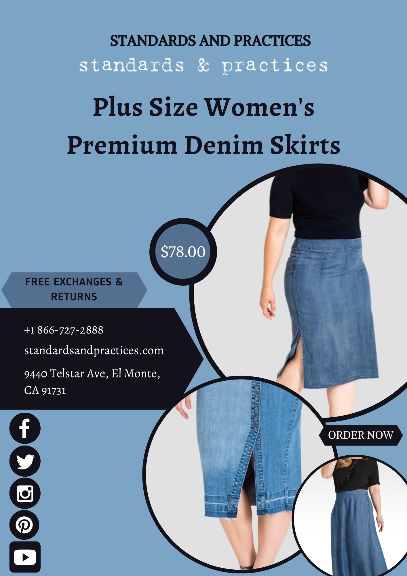 Plus Size Denim Skirt Guide When You Have Nothing to Wear