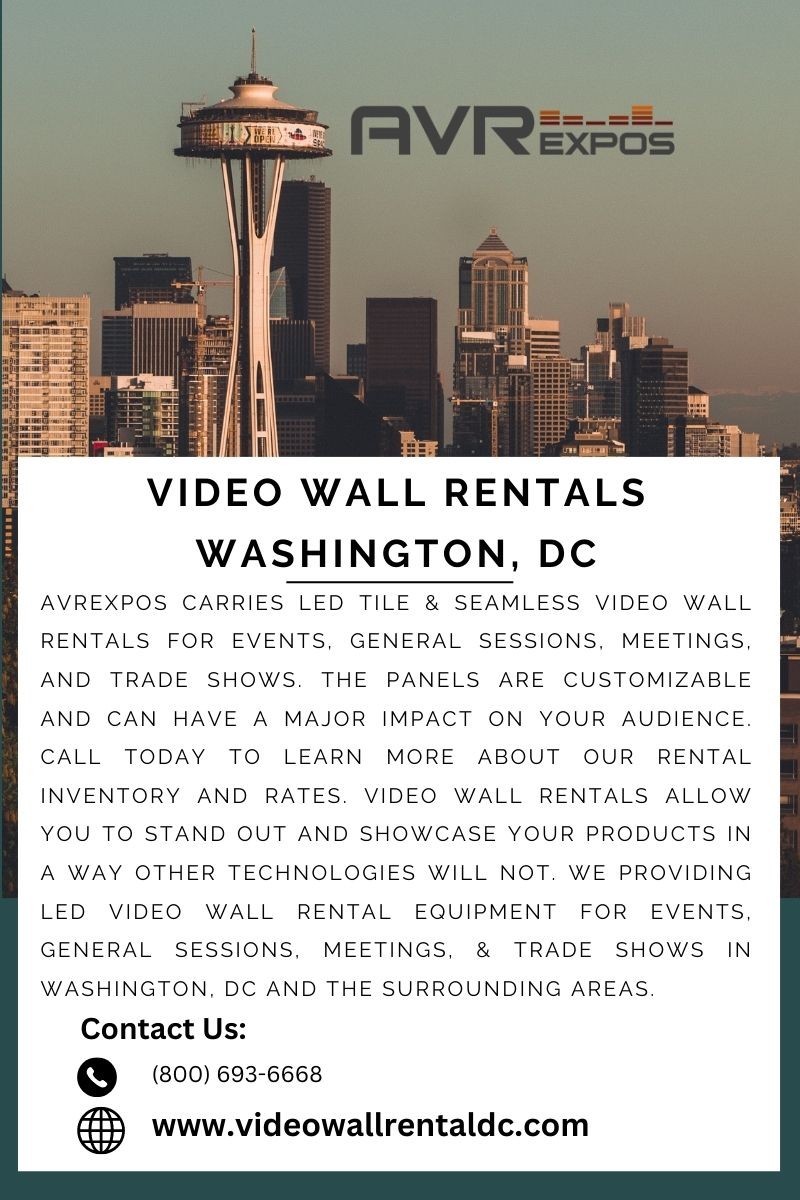 Video Wall Rentals Washington, DC
