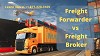 Difference between Freight Forwarder vs Freight Broker