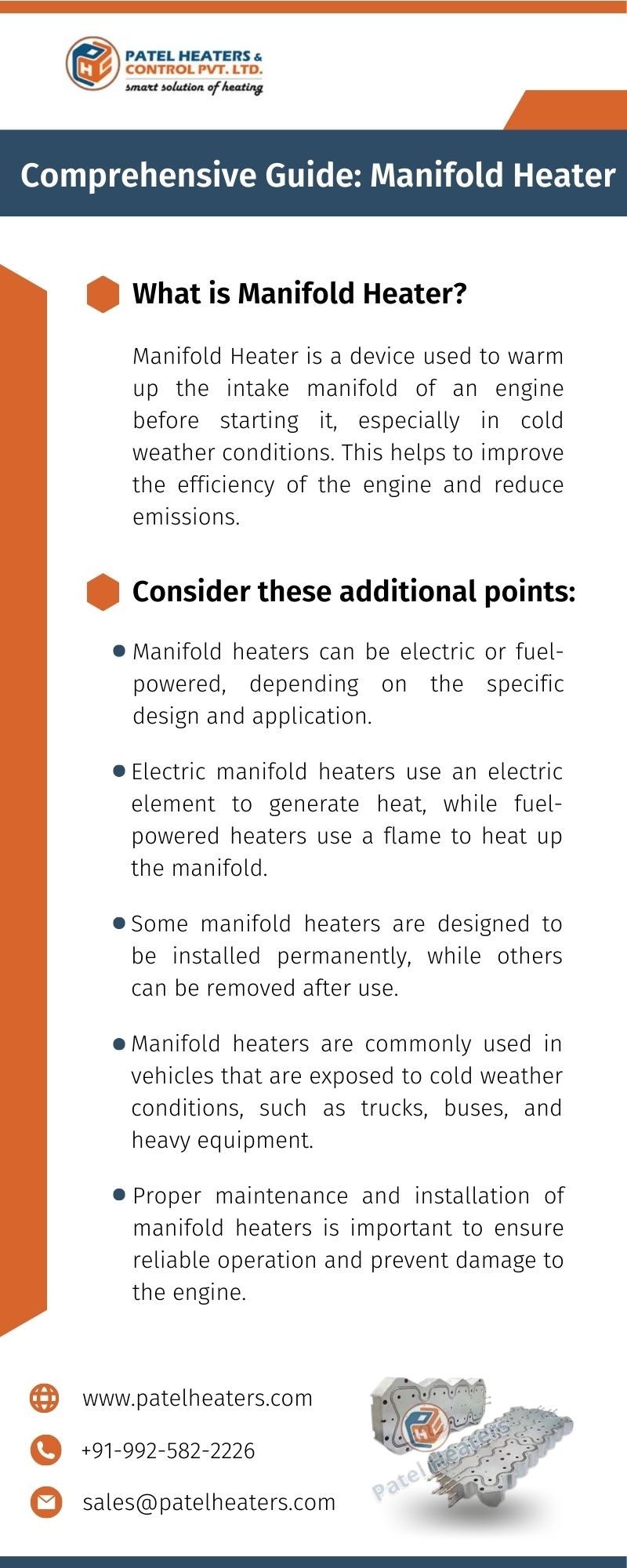 Get to Know the Key Features of Manifold Heaters!