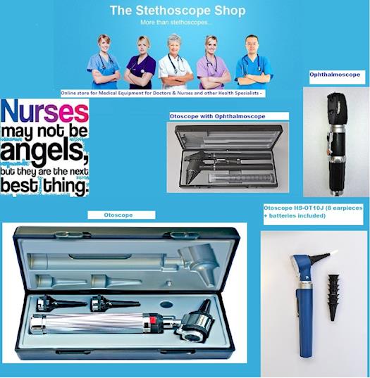  Otoscope and Ophthalmoscope Sets Australia