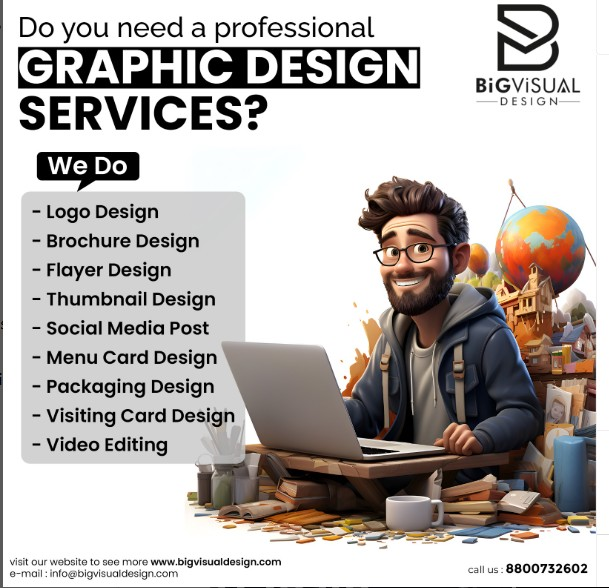 Professional Graphic Design Services by BiGViSUAL DESIGN