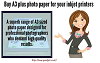 Buy A3 plus photo paper for your inkjet printers