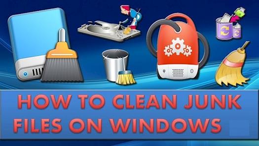 How to delete junk files in Windows
