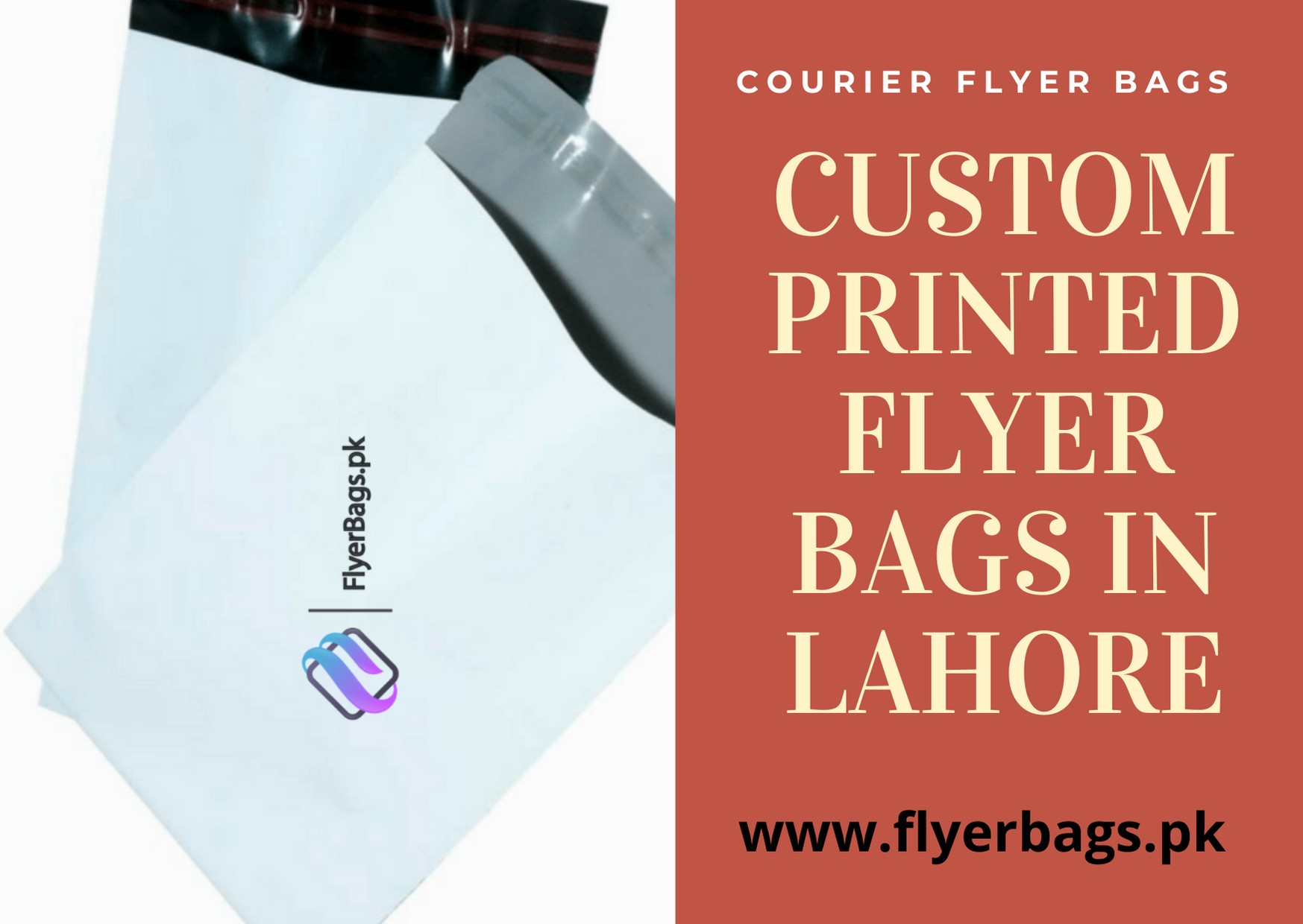 Get high quality courier flyer bags in Pakistan.