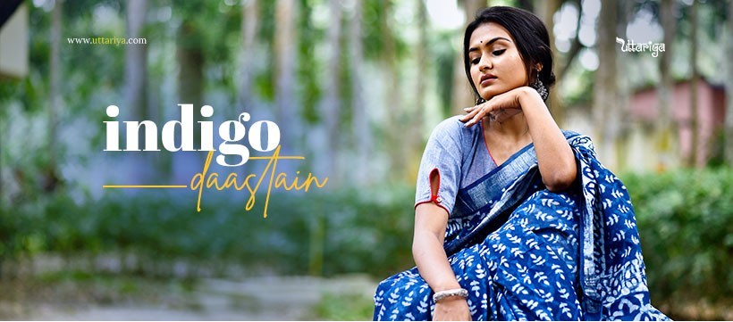 Buy Indigo Saree Online at Best Price