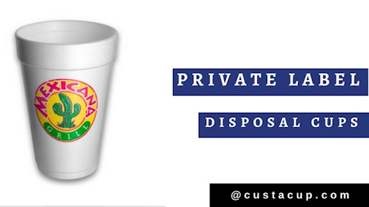 Buy Wholesale branded Private Label Paper Cups At CustACup