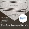 Get Blanket Storage Bench