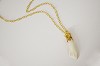 Bison tooth necklace by Bohogypsy