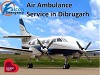 Private Charter Air Ambulance Service in Dibrugarh at Cheap Cost by Falcon Emergency