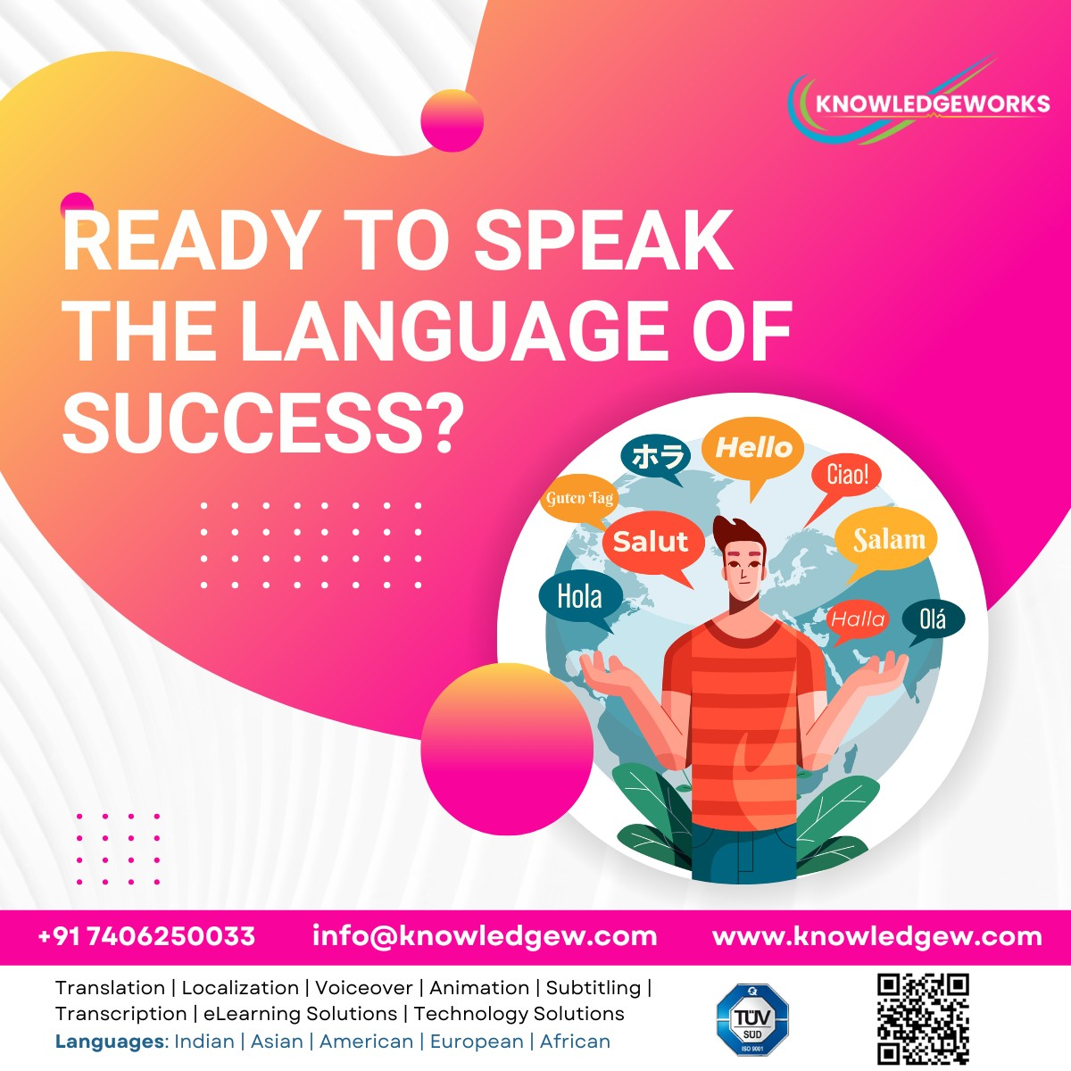 Foreign language translation services