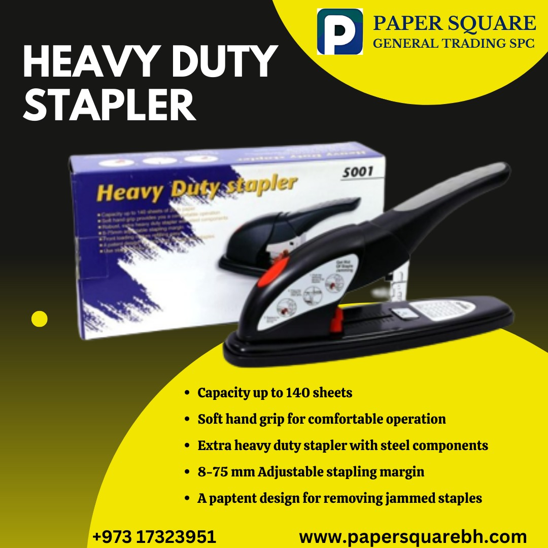 New Heavy Duty Stapler Capable to Staple 140 Sheets