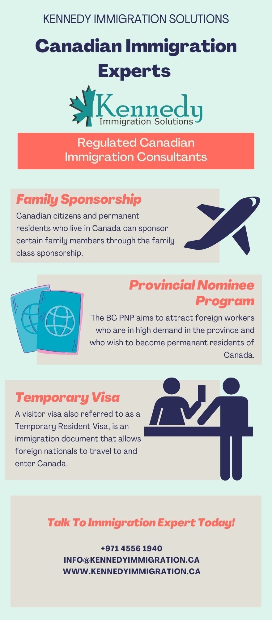 Canadian Immigration Experts – Kennedy Immigration Solutions