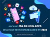 Around 184 billion apps will have been downloaded by 2024					