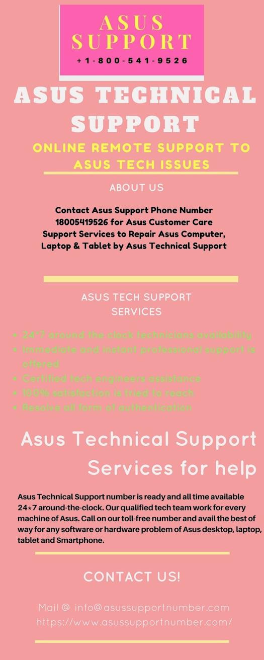Asus technical support Service 18005419526 Asus Customer Support