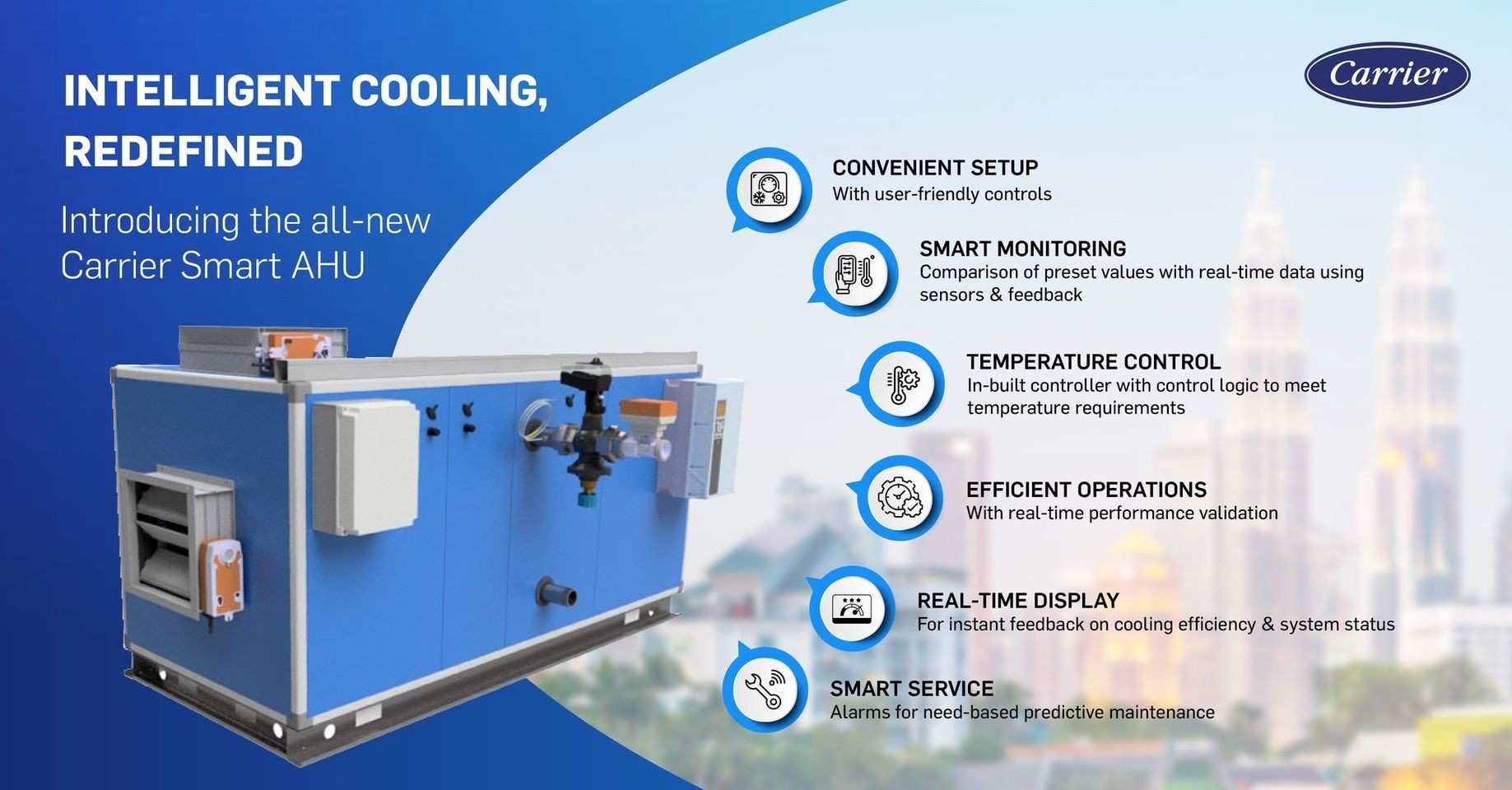 Innovation Takes Flight: Carrier Malaysia Launches Smart Air Handling Units