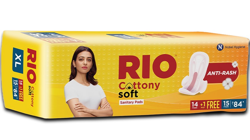 Cotton sanitary pads in india