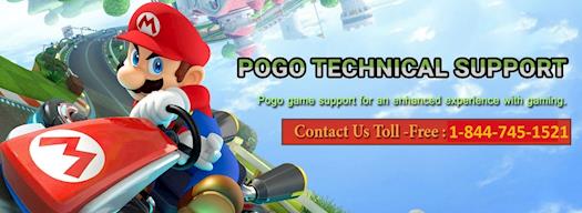 Pogo Technical Support number 1-844-745-1521