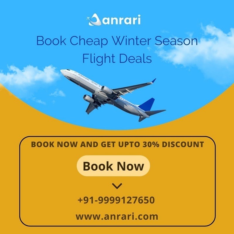 Book Cheap Winter Season Flight Ticket Deals - Upto 30% Off