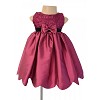 Faye Kids Dresses for Party in Plum