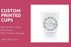 Get Best Custom Printed Cups At USA Based Wholsaler, CustACup
