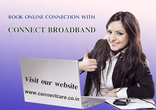 Book online Connection with Connect Broadband