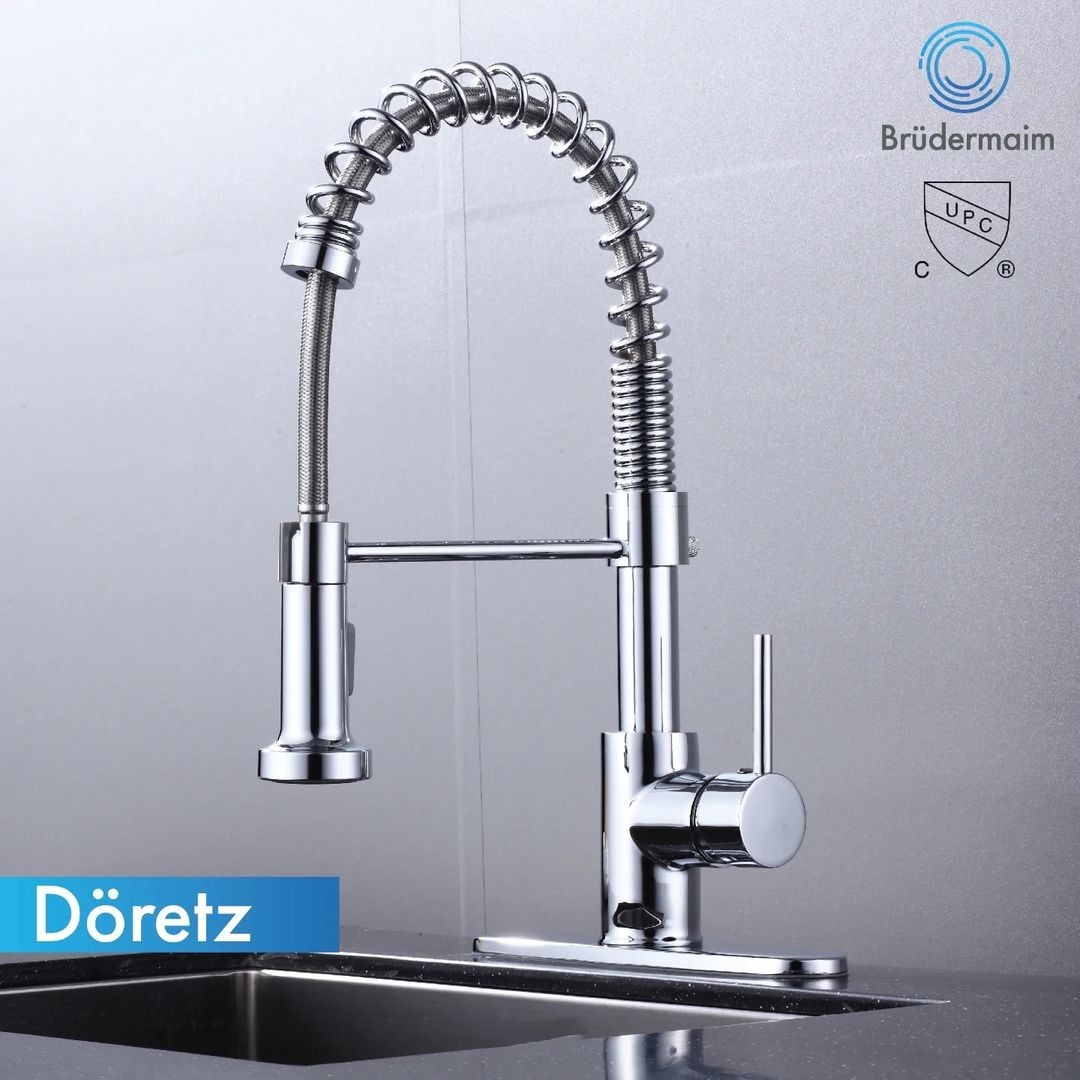 Improve Your Kitchen with Single Handle Pull-Down Faucets