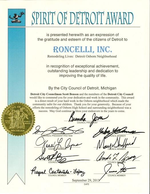 Roncelli Inc.