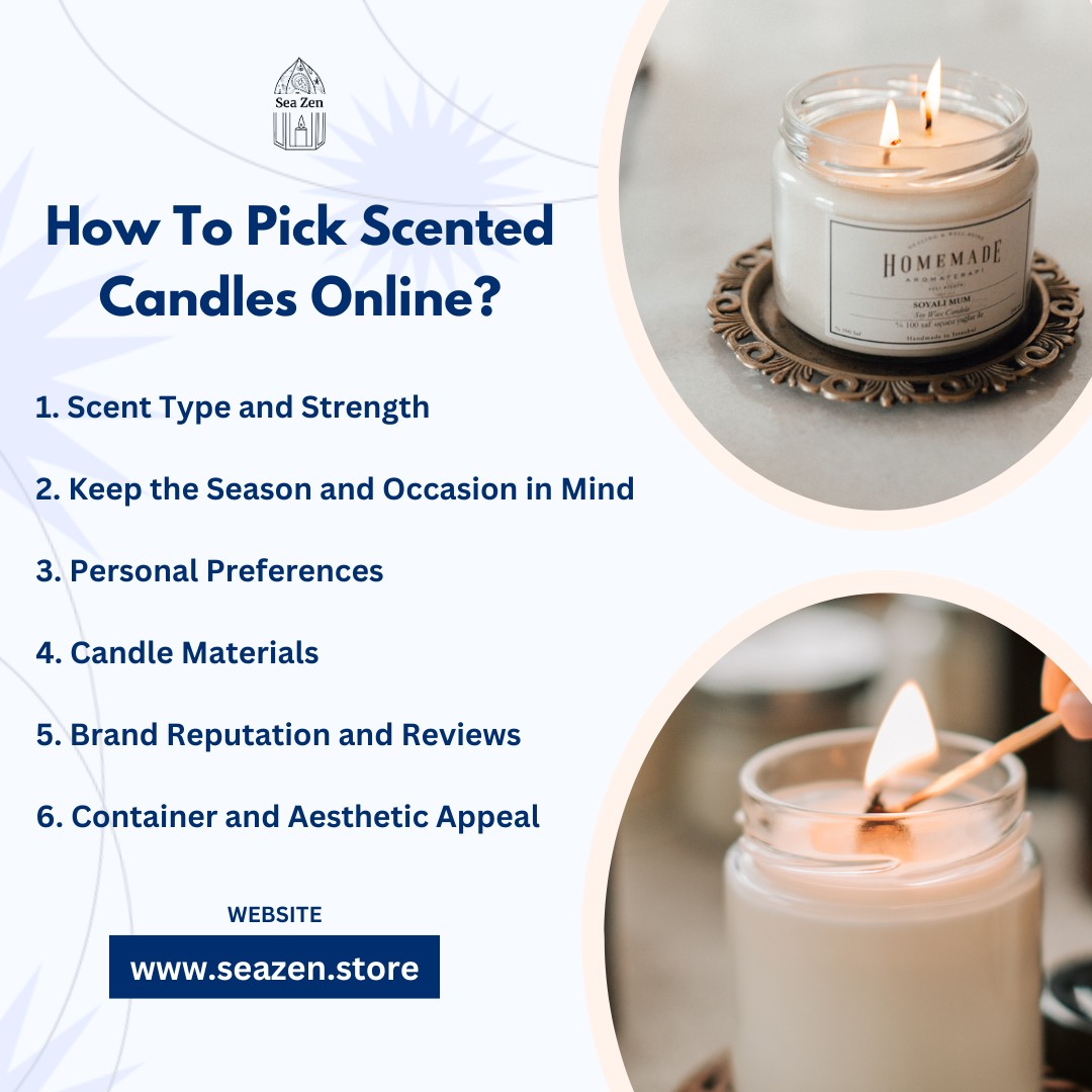How To Pick Scented Candles Online?