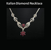 Buy The Most Beautiful Italian Diamond Necklace