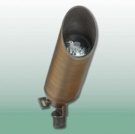 Cast Brass LED Bazooka I Directional Light