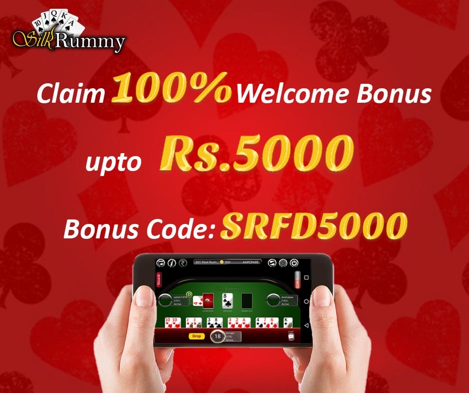 Play Indian Rummy | With Rs.5000 Free Bonus | Silkrummy