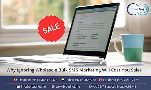 Why Ignoring wholesale Bulk SMS Marketing Will Cost You Sales