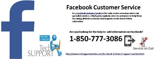 Facebook Customer Service 1-850-777-3086: Doesn’t Take Time To Fix FB Hiccups