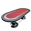 Texas Hold'em Oval Poker Table