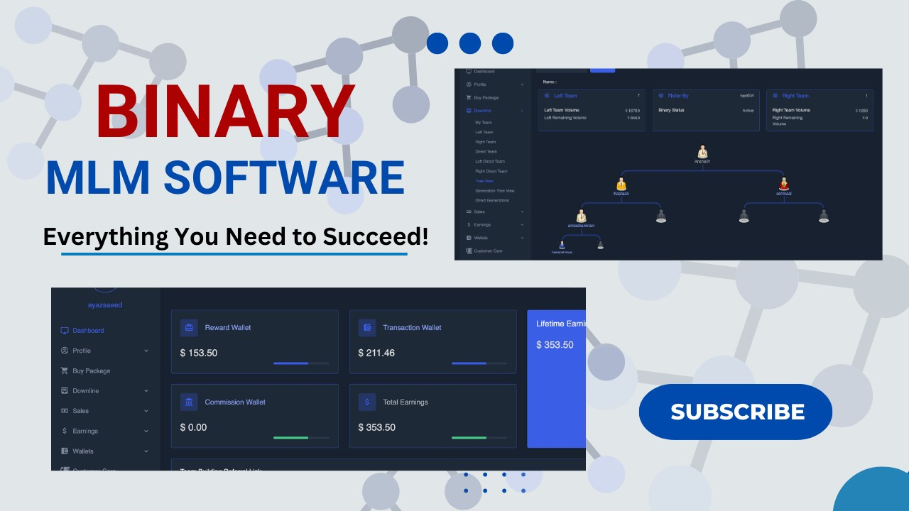 BINARY MLM SOFTWARE