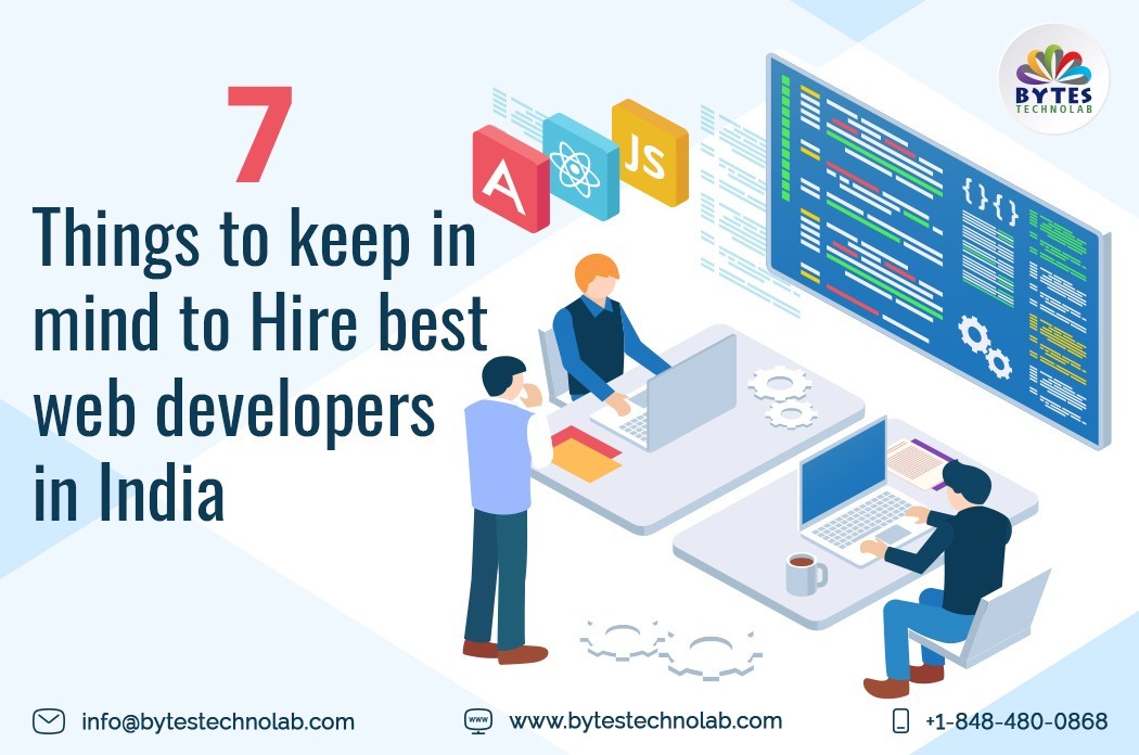 7 Things to keep in mind to Hire best web developers in India