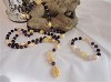 long amethyst necklace gold